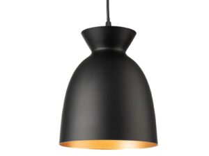 Firstlight 2910BK Maisie 1 Light Ceiling Pendant Light In Black Finish
