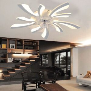 78cm Dia. Acrylic Creative Ceiling Fan with LED Lights