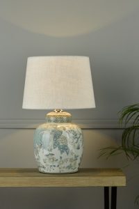 Laura Ashley Elizabeth Hand-Painted Ceramic Table Lamp Base