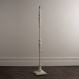 Laura Ashley Tate Painted Wood Candlestick Floor Lamp Base