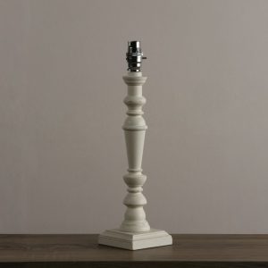 Laura Ashley Tate Wood Painted Candlestick Table Lamp Base