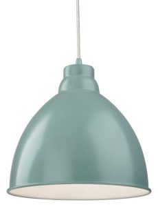 Firstlight 2311PB Union 1 Light Dome Ceiling Pendant in Pale Blue