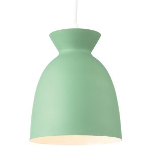Firstlight 2910GN Maisie 1 Light Ceiling Pendant Light In Green Finish