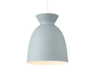 Firstlight 2910GR Maisie 1 Light Ceiling Pendant Light In Grey Finish