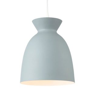 Firstlight 2910GR Maisie 1 Light Ceiling Pendant Light In Grey Finish