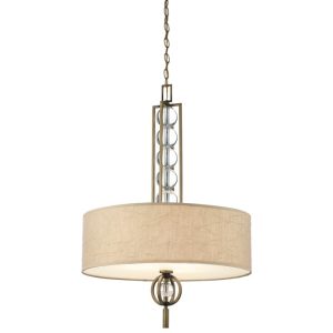KL-CELESTIAL-3P Celestial 3 Light Bronze Ceiling Pendant with Shade