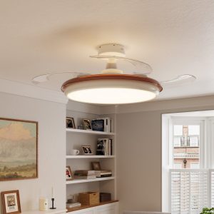 Reversible LED Ceiling Fan Light with Remote