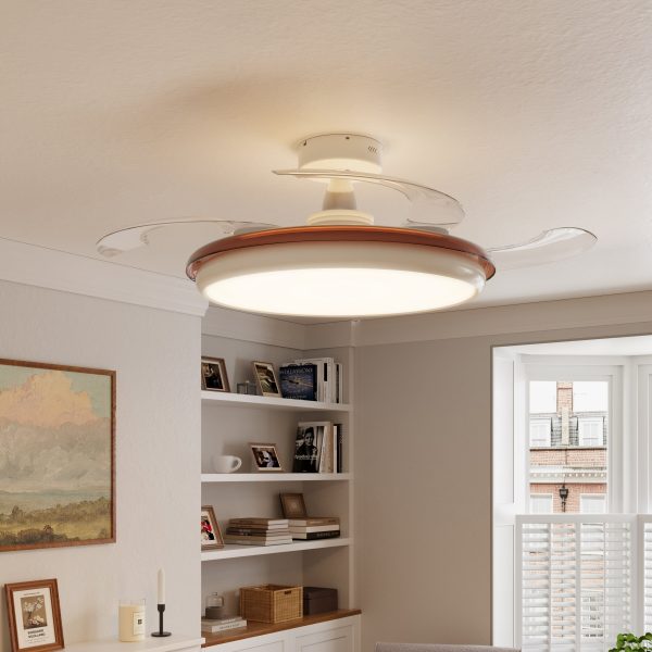 Reversible LED Ceiling Fan Light with Remote