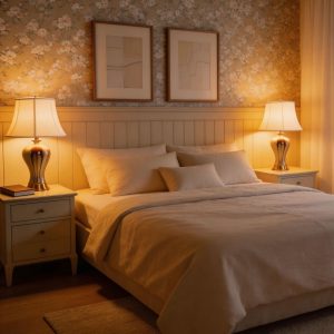Lightsin Hand-Glazed 'Earth & Gold' Ceramic Table Lamp - A Unique Artisan Masterpiece - 2 Units