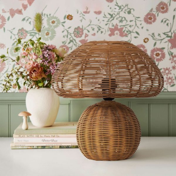 Lightsin Handcrafted Mushroom-Shaped Table Lamp for Home Decor - 1 Unit