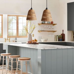 Lightsin Modern Bamboo Handwoven Warm Glow Pendant Light - 3 unit